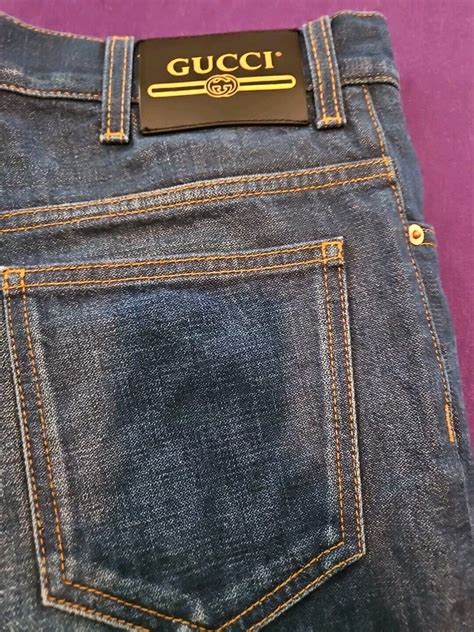 gucci mens jeans ebay|gucci jeans men's price.